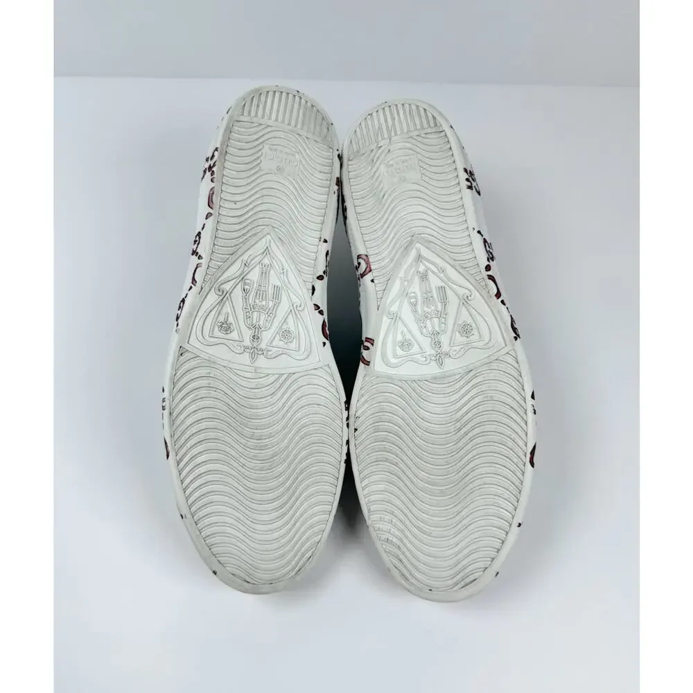 Size 10.5US - Gucci Ace GG Ghost Monogram Leather